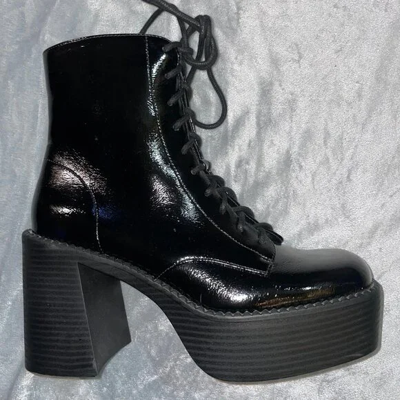 Call It Spring platform booties 8 - Picture 2 of 7